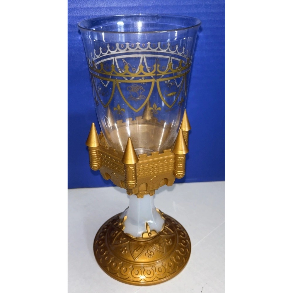 Disney Parks Be‎ Our Guest Goblet Light Up Castle Cup Beauty and The Beast Magic